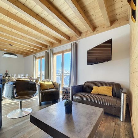 Chalet Le Mauntenrojji - Skis Aux Pieds Βίλα Fontcouverte-la-Toussuire Εξωτερικό φωτογραφία