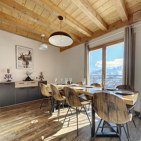 Chalet Le Mauntenrojji - Skis Aux Pieds Βίλα Fontcouverte-la-Toussuire Εξωτερικό φωτογραφία